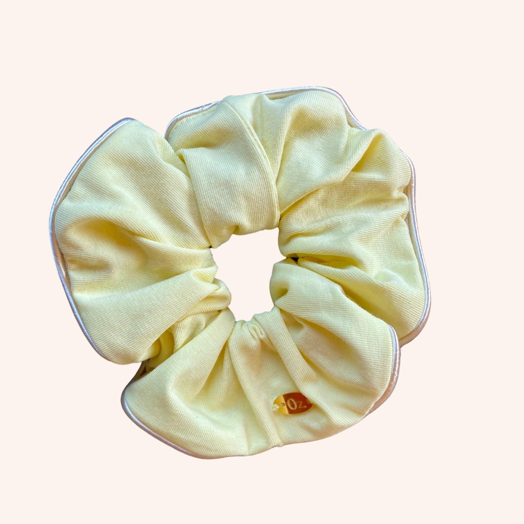 CHOUCHOU CHEVEUX JAUNE EN COTON BIOLOGIQUE